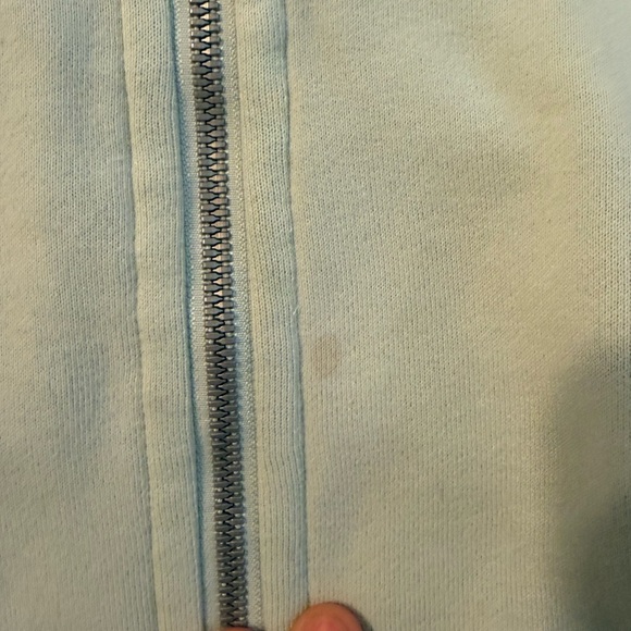 Light blue/mint Lululemon scuba half zip hoodie *with imperfections* - Picture 5 of 5
